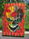 "skull on roses" ...sold out.