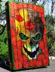 "skull on roses" ...sold out.