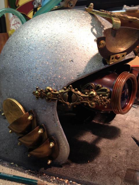 burning ink helmet