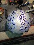 burning ink helmet