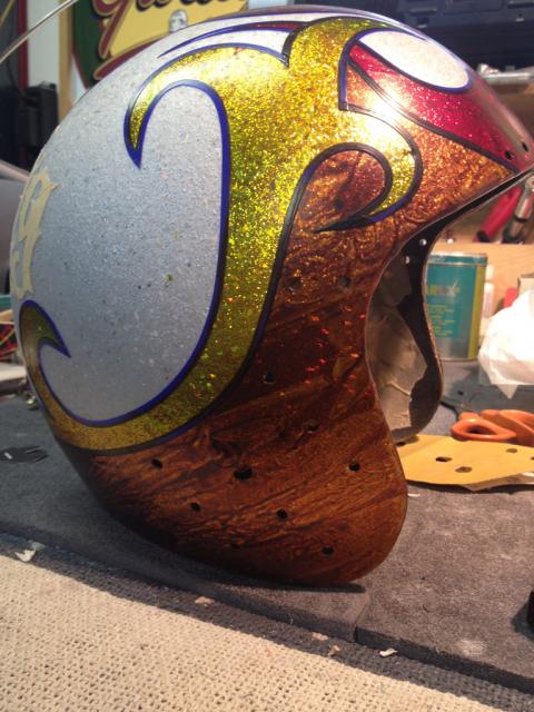 burning ink helmet