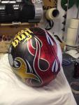 burning ink helmet