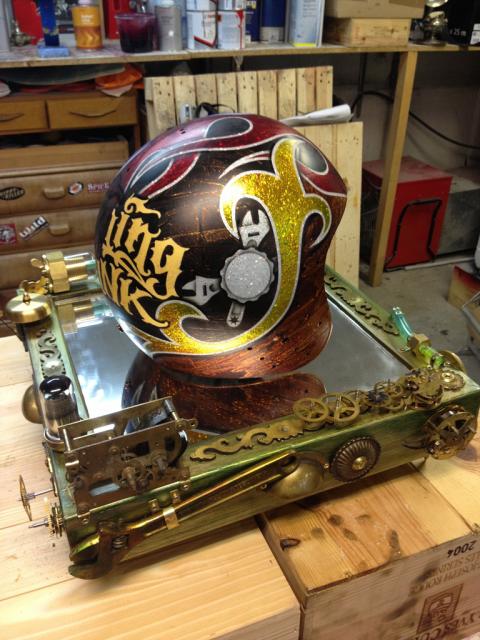 burning ink helmet