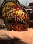 burning ink helmet