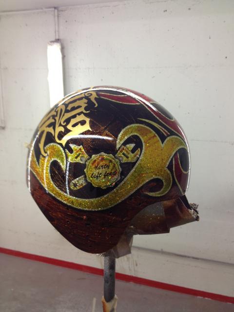 burning ink helmet