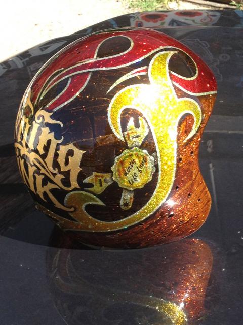 burning ink helmet
