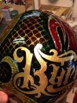 burning ink helmet
