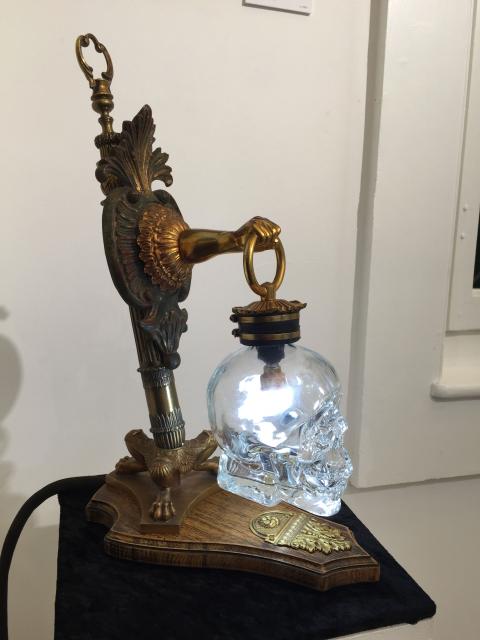 steampunk lamp