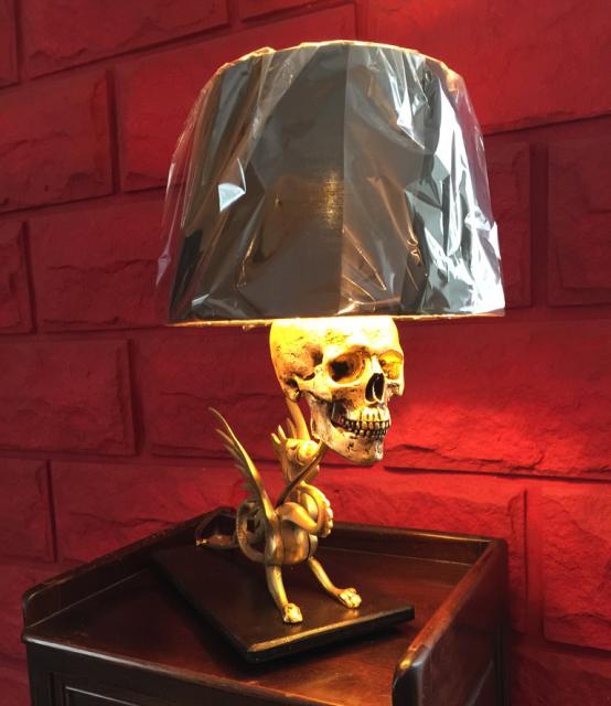 skull on dragon