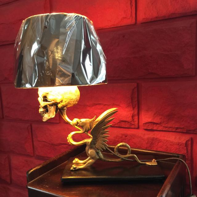 skull on dragon