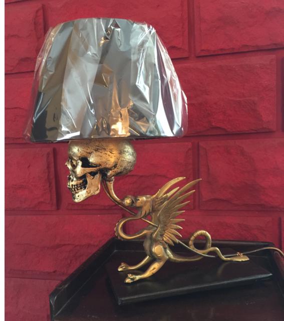 skull on dragon