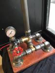 steampunk lamp