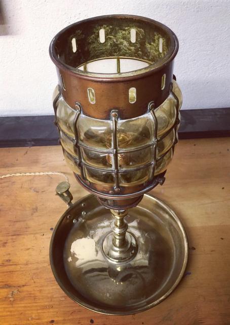 recyclced lamp 5