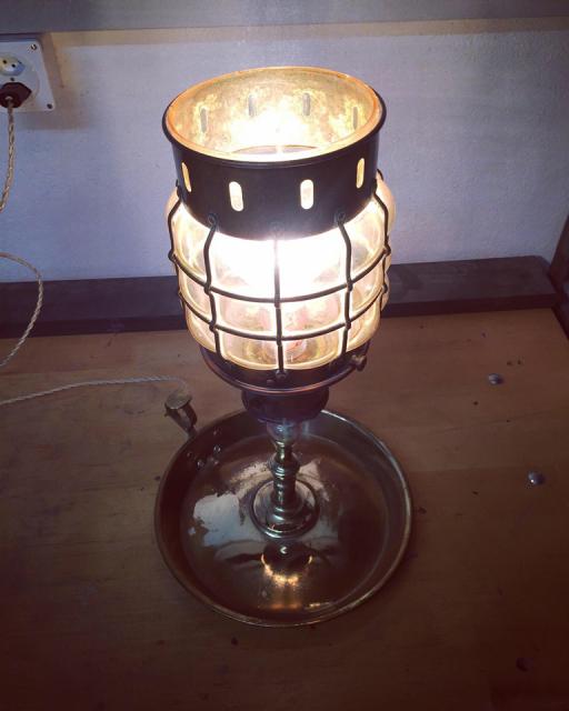 recyclced lamp 5