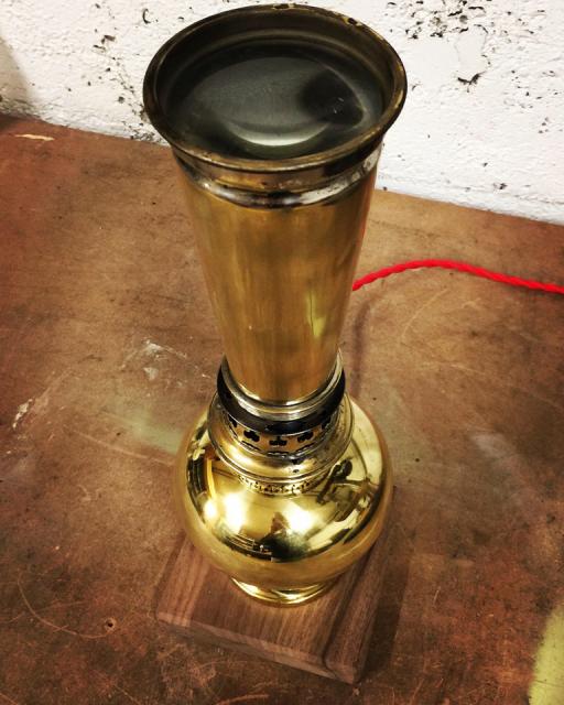 recyclced lamp 8